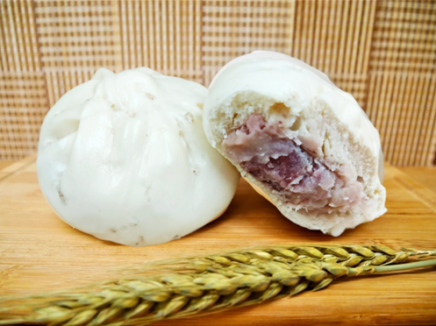 蜜芋頭包子
